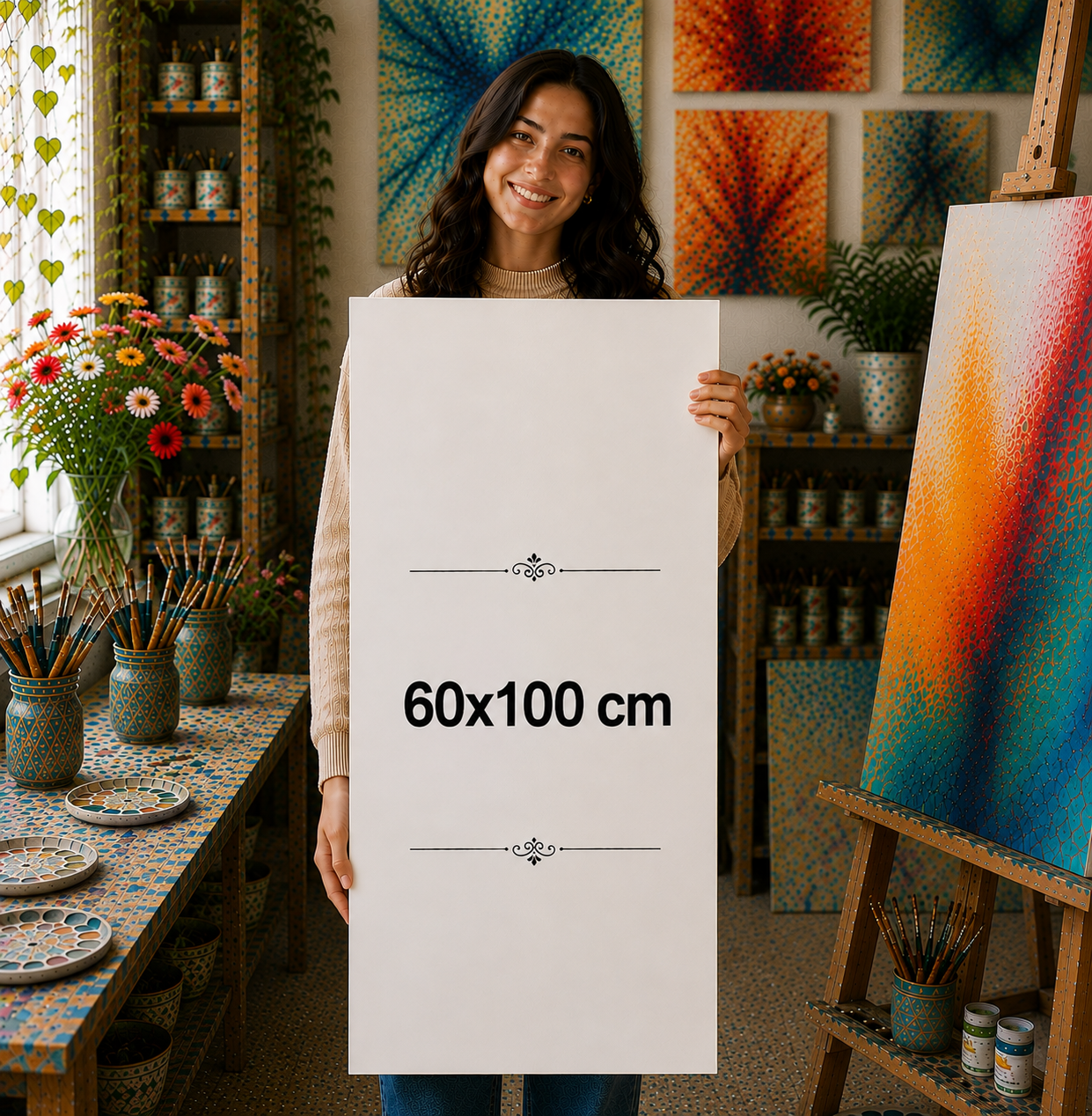 60 cm x 100 cm Tuval Canvas baskı urun gorseli