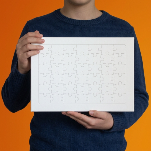 A-4 42 Parça Puzzle Yatay ve dikey Ayaklı urun gorseli