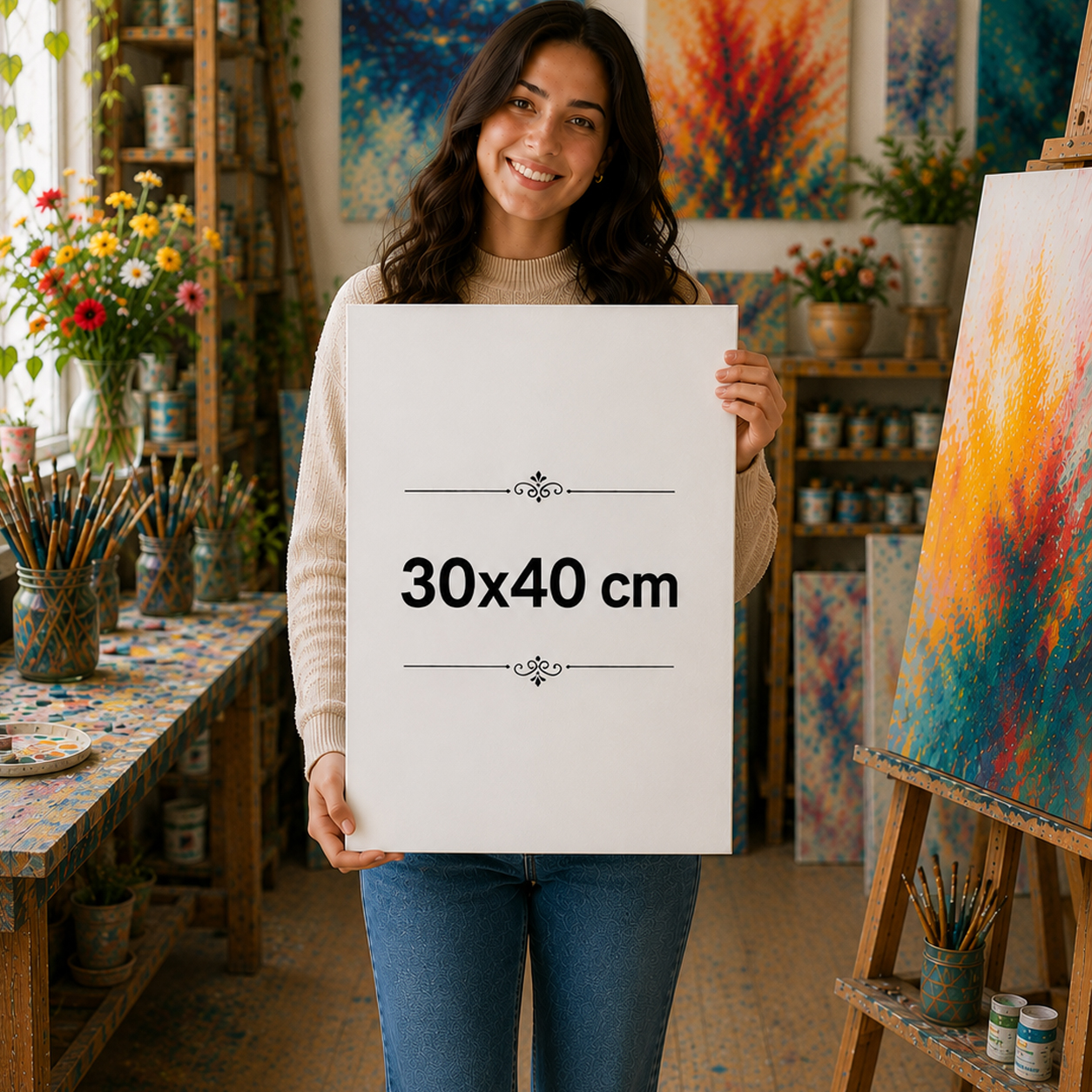 30 cm x 40 cm Tuval Canvas baskı urun gorseli