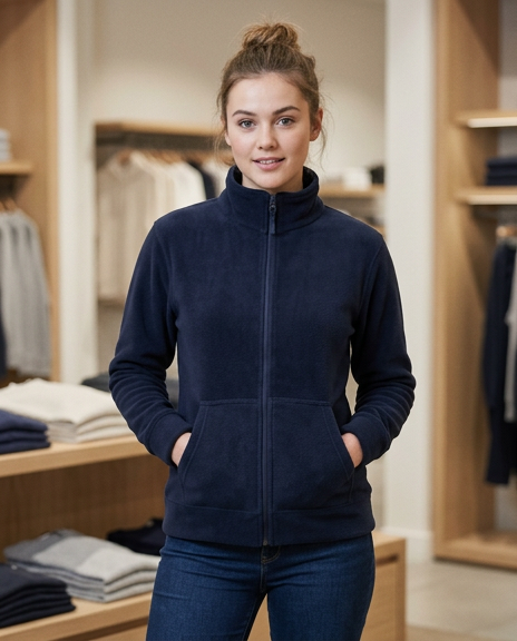 Kanguru Cepli Lacivert Polar Mont - Unisex urun gorseli