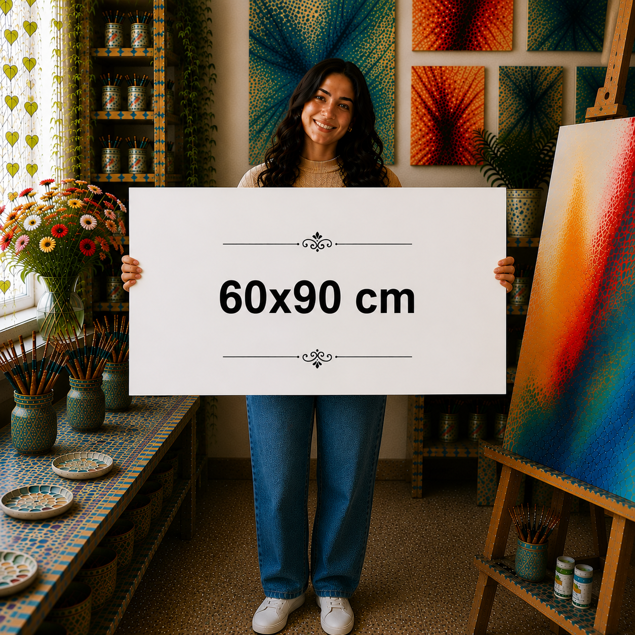 60 cm x 90 cm Tuval Canvas baskı urun gorseli