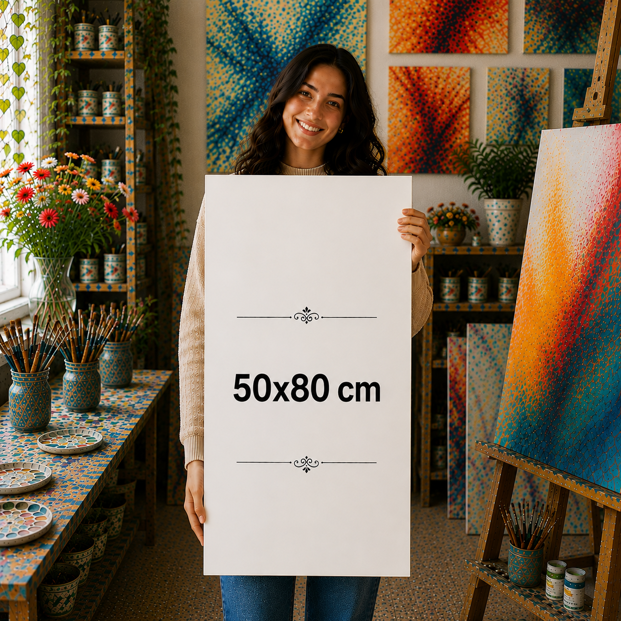 50 cm x 80 cm Tuval Canvas baskı urun gorseli