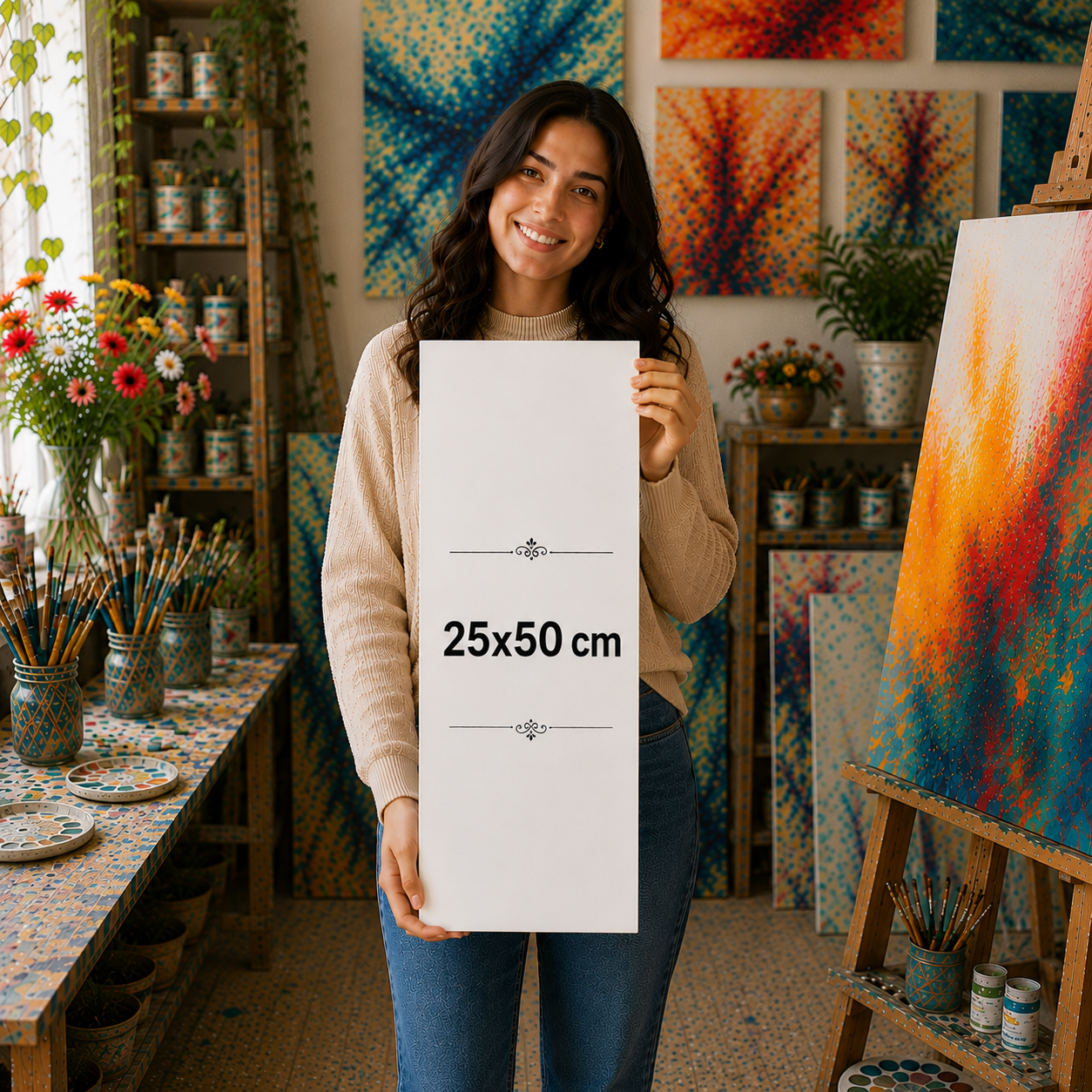 25 cm x 50 cm Tuval Canvas baskı urun gorseli