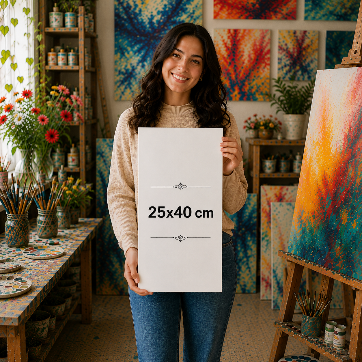 25 cm x 40 cm Tuval Canvas baskı urun gorseli