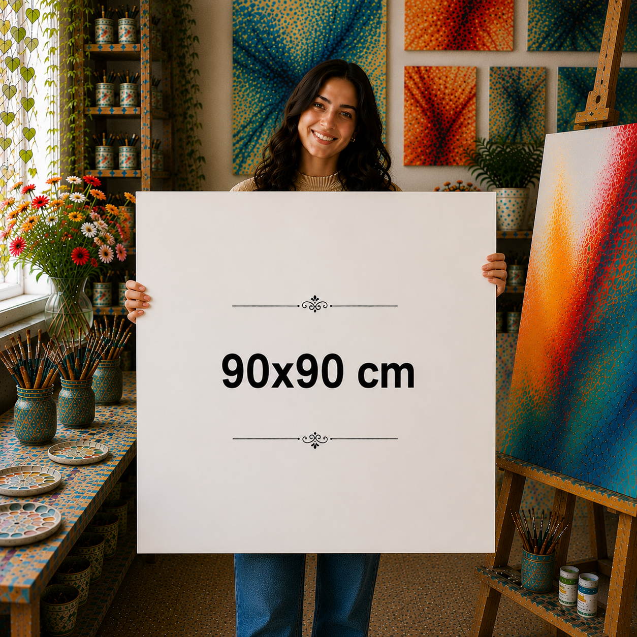 50 cm x 70 cm Tuval Canvas baskı urun gorseli