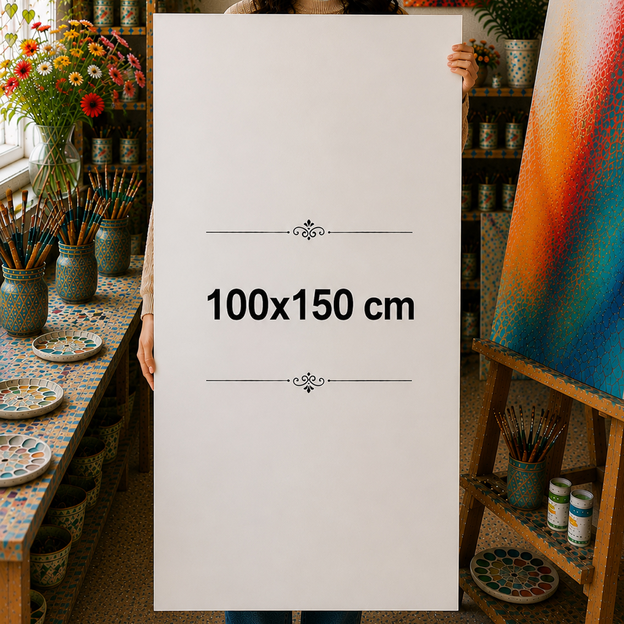 100 cm x 150 cm Tuval Canvas baskı urun gorseli