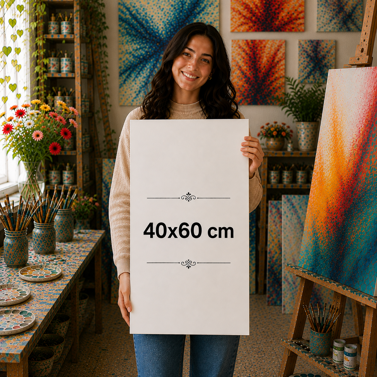 40 cm x 60 cm Tuval Canvas baskı urun gorseli